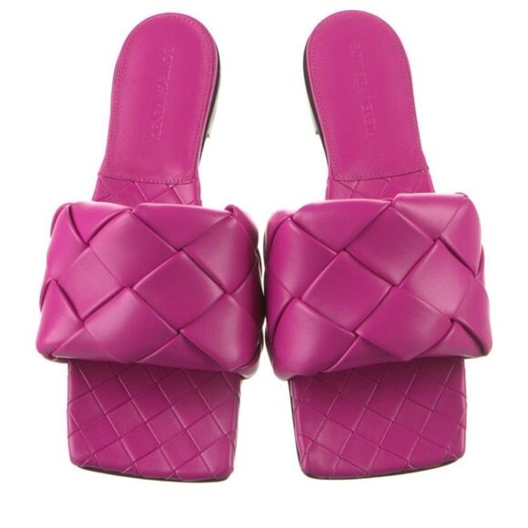 Bottega Veneta Leather Quilted Flats